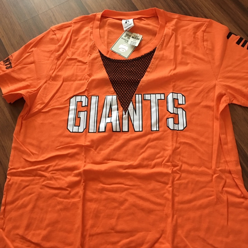 Victoria Secret Pink MLB SF Giants shirt